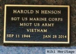 Harold N Henson