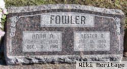 Anna A Fowler