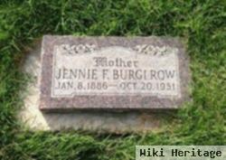 Jennie Burgi Fronk Row