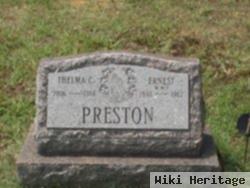 Ernest J. "ike" Preston