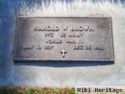 Harold Wendall Brown