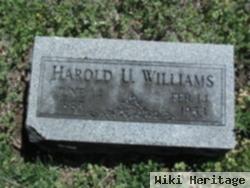 Harold U Williams