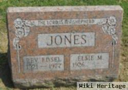 Rev Edsel Jones