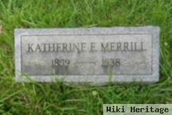 Katherine E "kate" Merrill