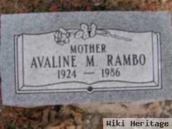 Avaline Melvina Appleby Rambo