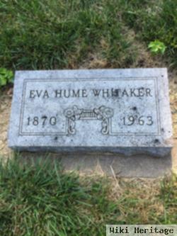 Eva Hume Whitaker