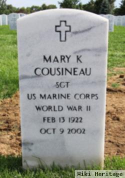 Mary K Cousineau