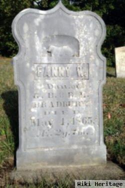 Fanny W. Bradbury