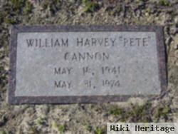 William Harvey "pete" Cannon