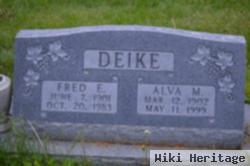 Alva M Deike