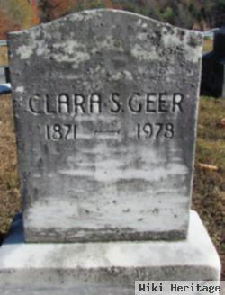 Clara S Geer