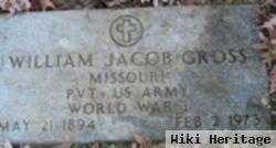 Pvt William Jacob "jake" Gross