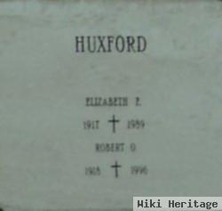 Robert O Huxford
