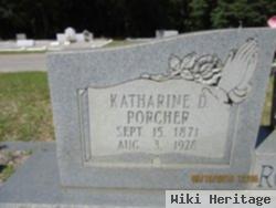 Katharine "carrie" Porcher Robertson