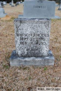 Watson Rhodes