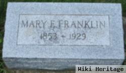 Mary E Franklin