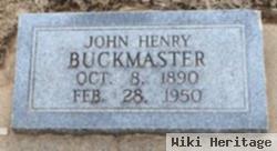 John Henry Buckmaster