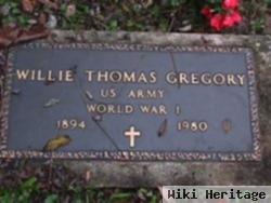 Willie Thomas Gregory
