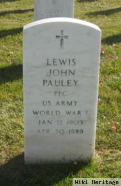 Lewis John Pauley