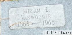 Miriam Louisa Gruger Vanwormer