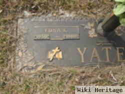 Edna Katherine Garner Yates