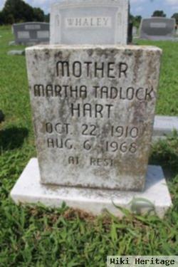 Martha Rebecca Tadlock Hart