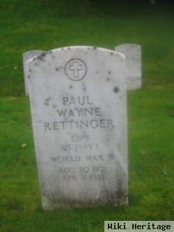 Paul Wayne Rettinger