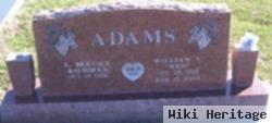 William N "red" Adams