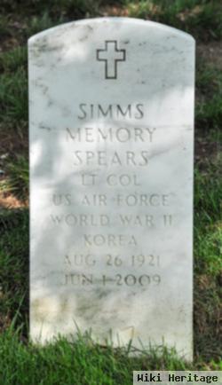 Simms Memory Spears