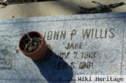 John P "jake" Willis