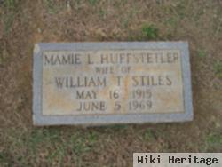 Mamie L Huffstetler Stiles