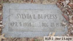 Sylvia E Burgess