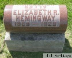 Elizabeth R Schenck Hemingway