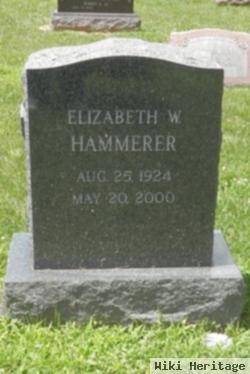 Elizabeth W. Hammerer