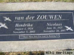 Hendrika "rita" Vanden Berg Van Der Zouwen