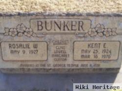 Rosalie W Bunker