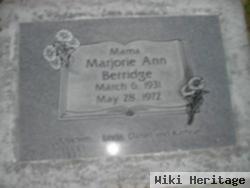 Marjorie Ann S. Berridge