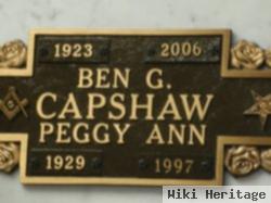 Benny Glover "ben" Capshaw