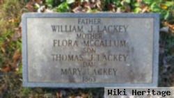 William J Lackey