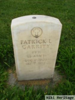 Patrick L Garrity