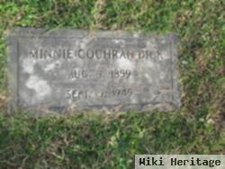 Minnie Cochran Dick