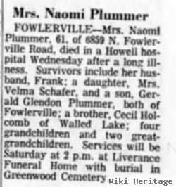 Naomi Leonai Bristol Plummer