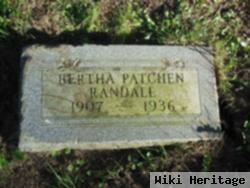 Bertha Patchen Randall