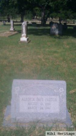 Alberta Faye Smith Paxton