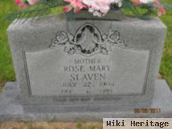 Rose Mary Foster Slaven