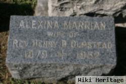 Alexina Marrian Olmstead