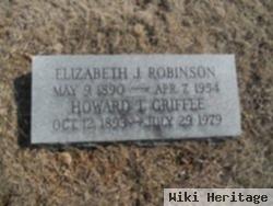 Elizabeth J Griffee Robinson