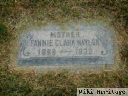 Frances Maria "fannie" Clark Naylor