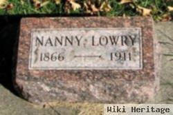 Nanny Ida M. Schoeneman Lowry