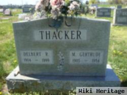 Mary Gertrude Good Thacker